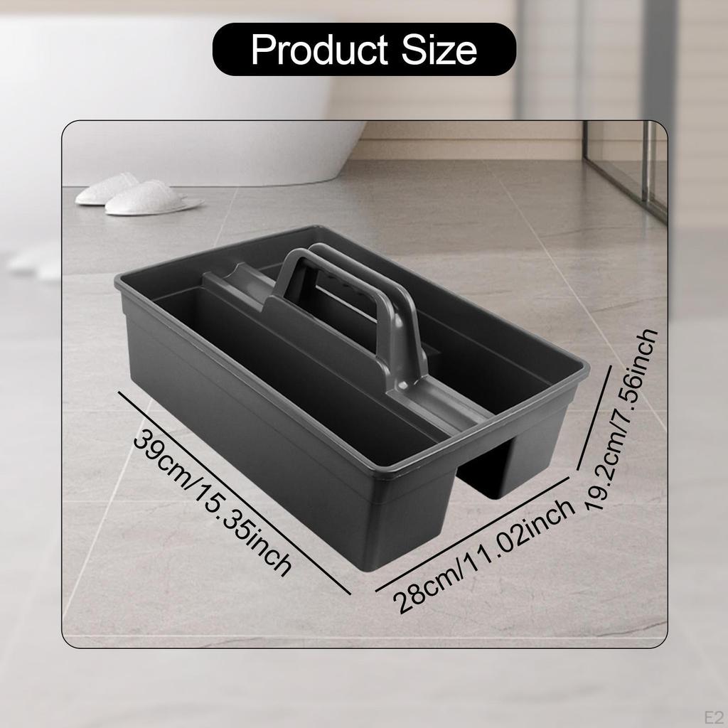 Cleaning Tool Basket Supplies Organizer Shower Portable Tote Bucket Storage Carrier