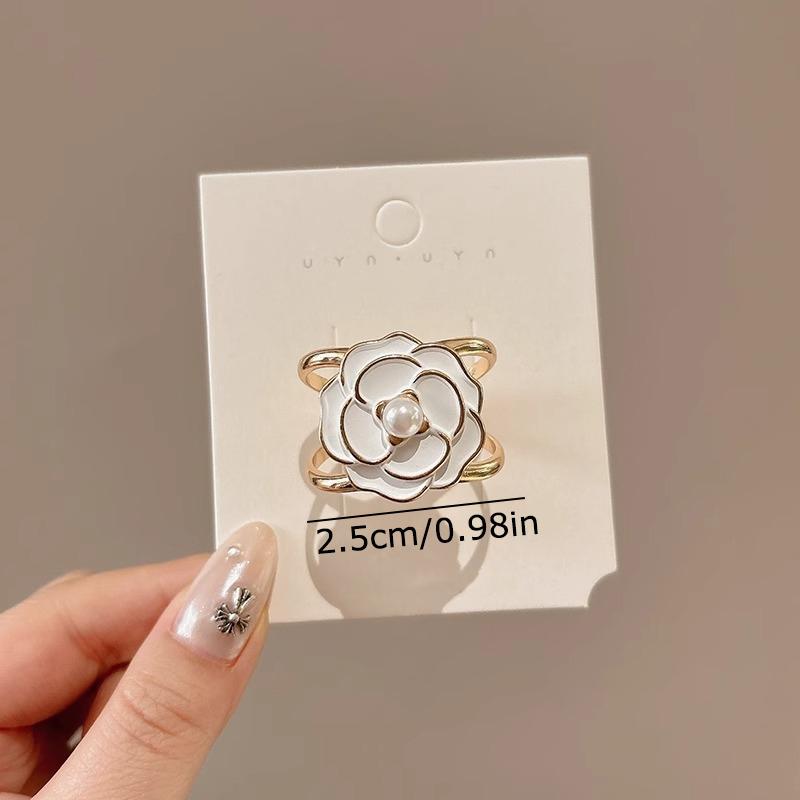 

Women Dual-Use Party Scarf Fasteners Clothing Aessarioes Coat Buttons Elegant Golden-Tone Minimalist Scarf Clips Fashion