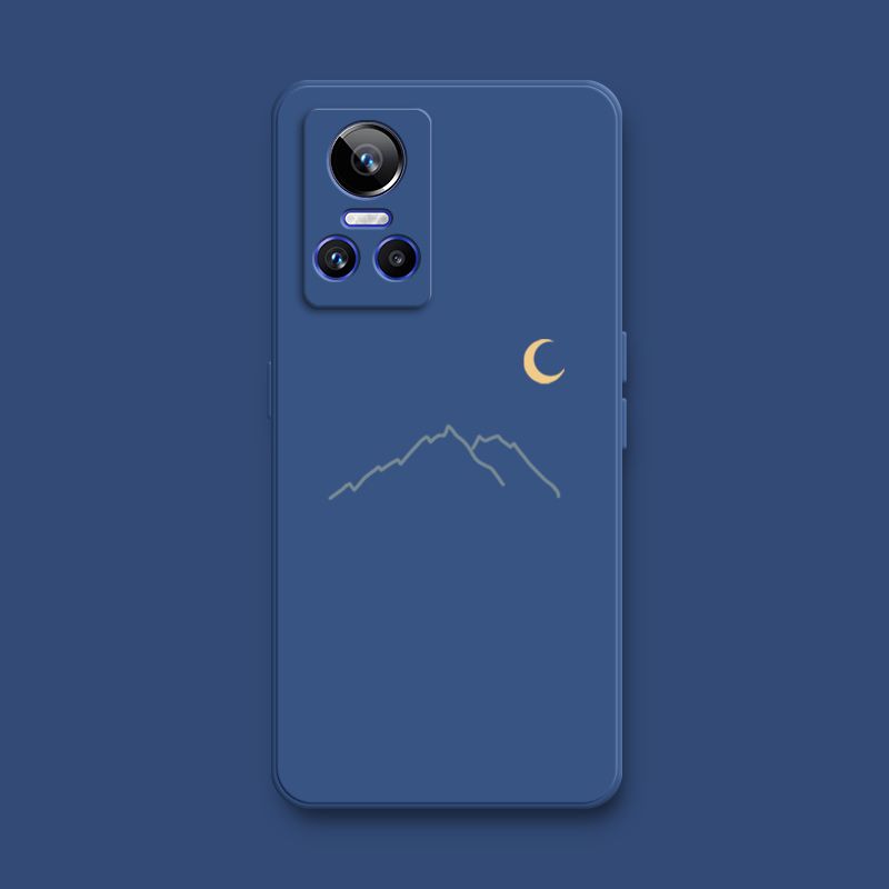 

Чехол для мобильного телефона RealmeGTNeo3 Новый OPPO Мужской и женский Всесторонний Противоударный Силиконовый защитный чехол с луной Чехол