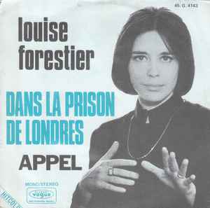 

7inch Record LOUISE FORESTIER Dans La Prison De Londres 45G4143 Disques Vogue 1972 France Pop Used