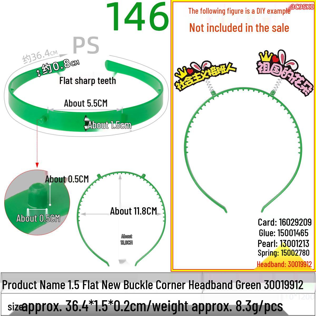 

Новый стиль пластиковый ободок с большими рогами-пряжками