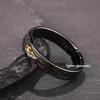 Xiangyun 925 Men's Trendy Black Luxury Index Finger Ring - Simple and Original Design