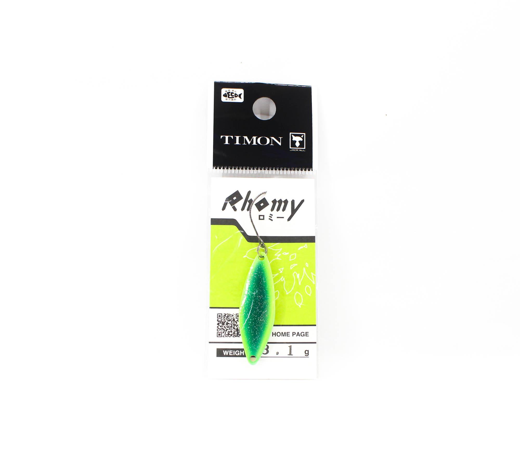 

Jackall Timon Rhomy Trout Spoon 3.1 grams 175 Daigo Greenbow (6214)