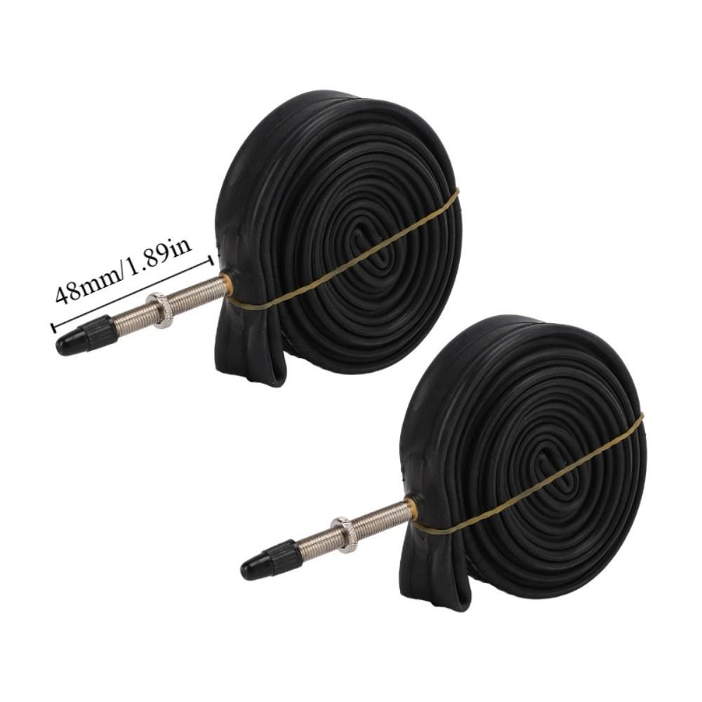 2 Set 700x23C Bike Inner Tube 48mm/60mm Presta Valve Bike Tubes  Bicycle Maintenance