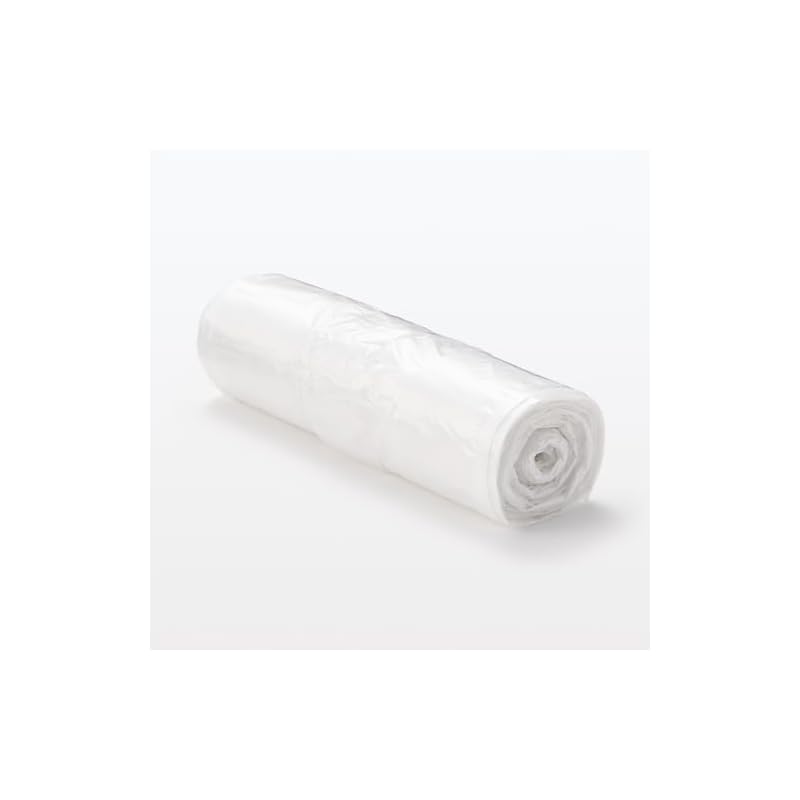 MUJI Recycled Polyethylene Garbage Bags, 14L Capacity, with Handles, 83923808, 20 Bags
