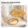 Leaf Tray with Stand Stylish Leaf-Shaped Versatile for Entry Table
