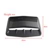Car Decorative Air Flow Intake Hood Scoop Vent Bonnet Cover Carbon Fiber Look
