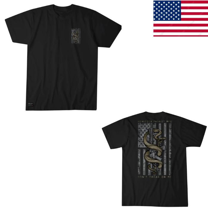 Мужская футболка в стиле гаубицы TREAD AR Military Grunt MFG Черная S-4XL Унисекс XXXXL