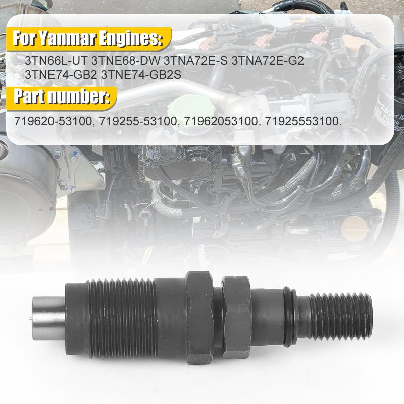 Auto Fuel Injector For Yanmar 3TN66L-UT 3TNE68-DW 3TNA72E-S 3TNA72EG2 3TNE74GB2 3TNE74GB2S 71962053100 71925553100 719255-53100