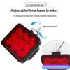 9 LED Hochhelligkeit Stroboskop Warn-Rücklicht DC 12-80V Universell für LKW Anhänger Gabelstapler Baumaschinen