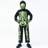 Kids Fancy Dress Up Cosplay Party Bodysuit Role Play Jumpsuit Kids Halloween Costumes Scary Skeleton Costumes for Kids