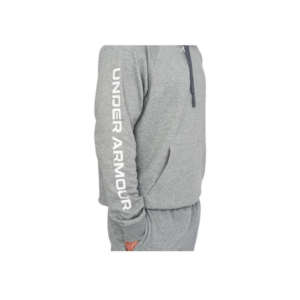 Under Armour Fitted Casual Hoodie And Jogger Set Men Sets Gray 1379768-025