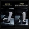 Cup Holder Insert Center Console Water Cup Limit Clamp Under Armrest Box Storage Tray Holder Accessories for Tesla Model 3 Y