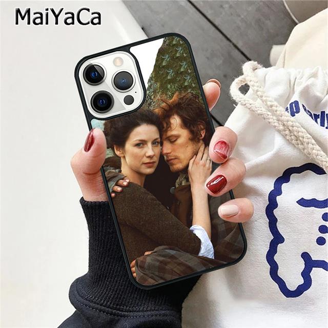 

Jamie and Claire Outlander Phone Case Cover For iPhone 17 Air 16 15 plus 11 12 13 14 pro max coque iPhone 11pro max