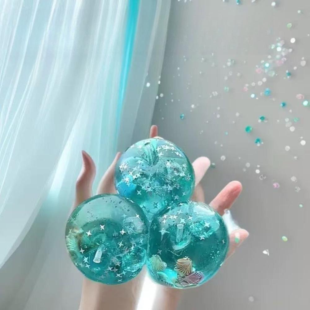 1 Pezzo Mela Oceanica Cubetto di Ghiaccio Maltosio Squishy Morbido Appiccicoso Palla Fatta a Mano Giocattolo Antistress Per Sfogo Quotidiano e Tempo Libero