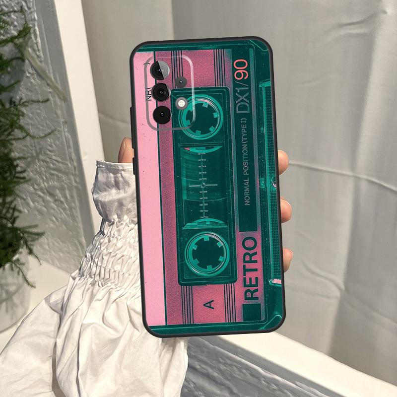 Retro etui na kasetę VHS dla Samsung Galaxy A16 A36 A56 A06 A13 A53 A33 A23 A55 A35 A17 A54 A34 A14 A52 A32 A15
