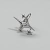 Kpop Goth Punk Harajuku Metal Thorns Love Heart Star Cross Inel pentru femei Egirl Vintage Bijuterii estetice Y2K Grunge Accesorii