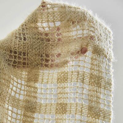 50*120cm Gewebter Hohlstrickgarn Plüschstoff Kreativer Neuer Chinesischer Stil DIY Nähen Jacke Rock Kleidung Designerstoff