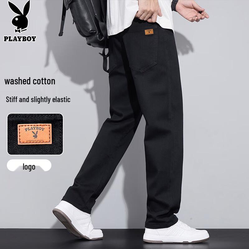 PLAYBOY Men's Straight Leg Jeans