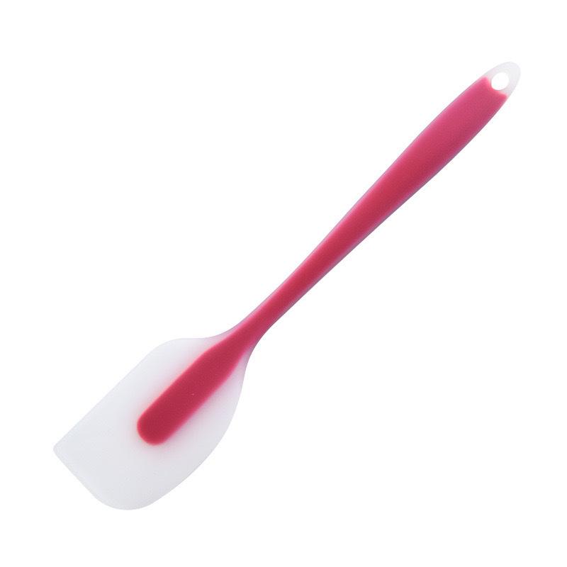 Silicone Spatula Cream Butter Cooking Baking Spatula Heat Resistant Utensils Scrape Decorator Translucent Kitchen Baking Tools