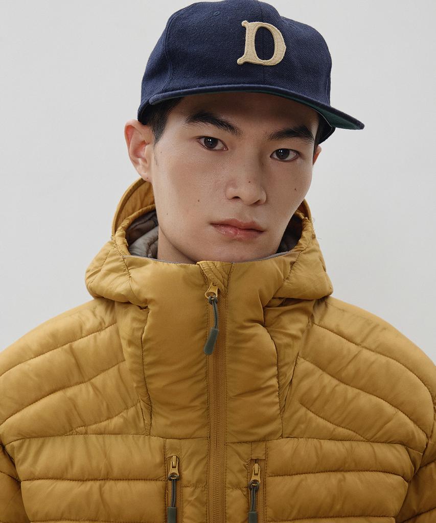 Leire Essential Hooded Light Padded Jacket [Mustard]
