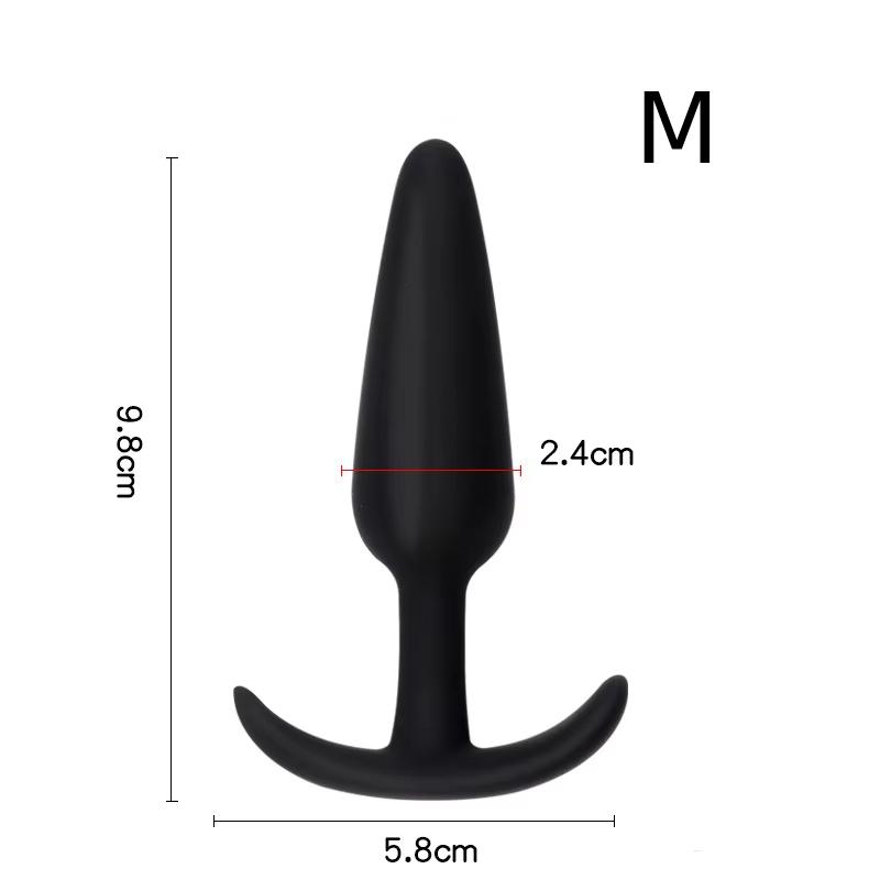 Butt Plug With Flared Base Silicone Anal Plugs Training Set Anus Prostate Sex Toys For Men Women Couples Gay