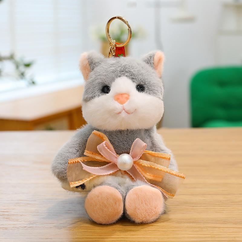 New Fragrance Creative Baseball Bear Plush Doll Keychain Bag Pendant Store Grab Doll Gift Goods