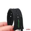 Soft Silicone Strap for Swatch 16mm 17mm 19mm 20mm Rubber Watch Straps Men's Women's Waterproof Sports Bracelet Wristband