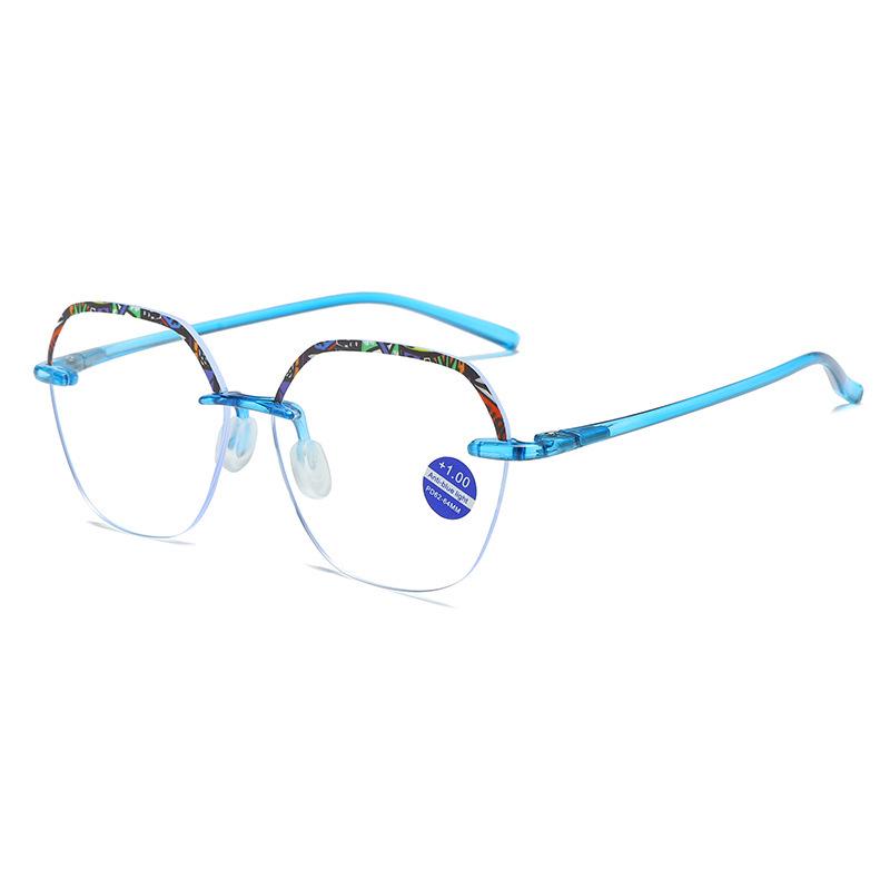 Versatile TR90 Rimless Anti-Blue Light Reading Glasses