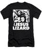 Jesus Lizard Band Kurzarm Baumwolle Schwarz Alle Größen T-Shirt AE83