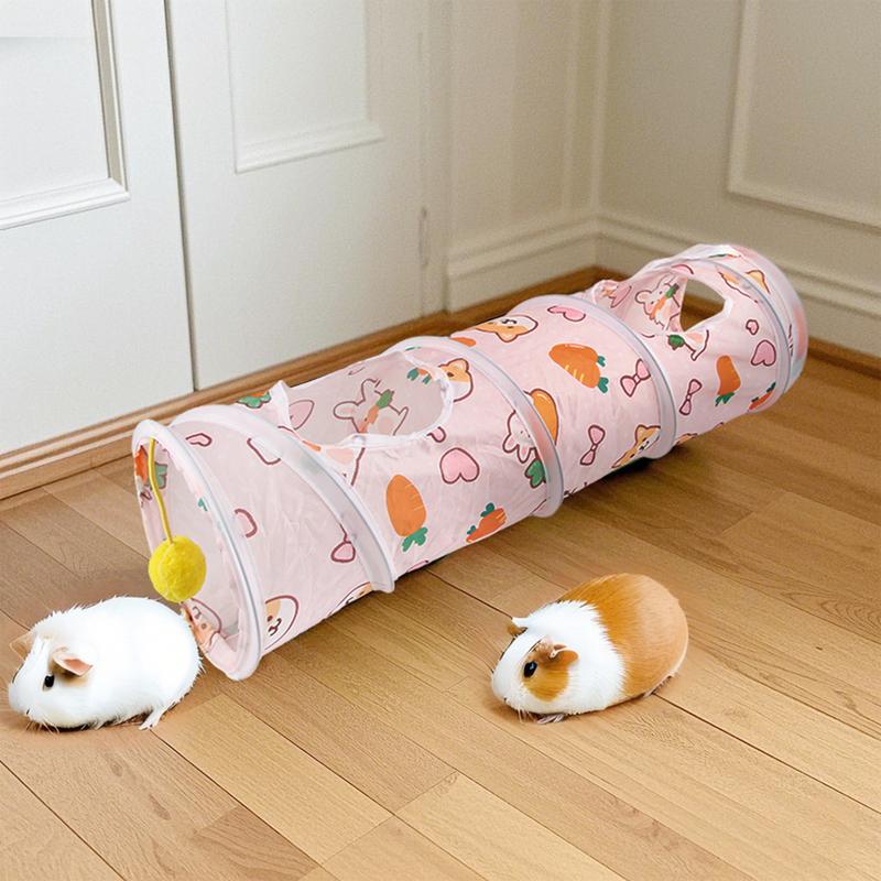 Small Animal Tunnel Tube Chinchilla Hedgehogs Hamsters Cage Accessories Supplies Bearded Dragon Small Pets Interactive Toy