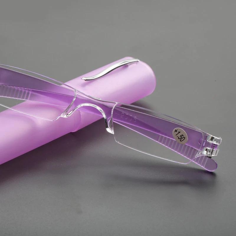 New Reading Glasses Resin Lens Ultralight Presbyopia Eyeglasses Portable Unisex Diopter +1.0 To 4.0