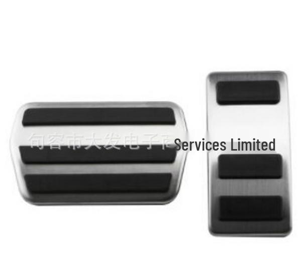 Stainless Steel Accelerator & Brake Pedal for 2021-2024 Ford Mustang, Mustang Mach-E, Lincoln Aviator