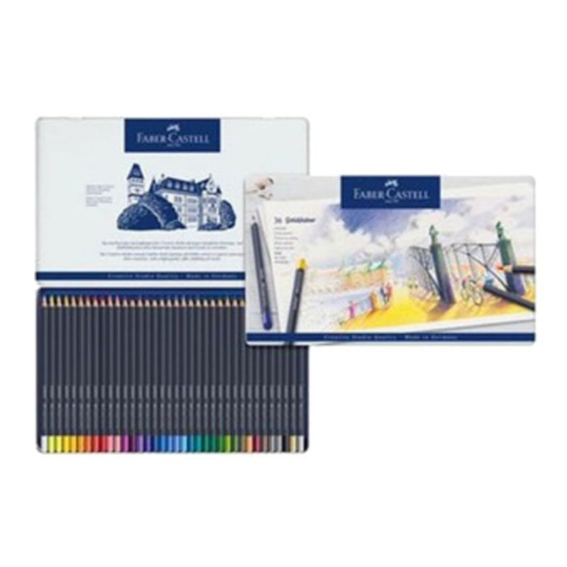 Faber-Castell Goldfaber Oil Pastel Color Set Metal Case Made Germany 3.3mm Core 1 Piece