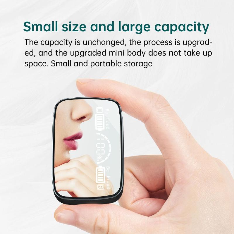 New Product Wireless Dual -ear TWS Charging Display Touch 5.1 Bluetooth Headset