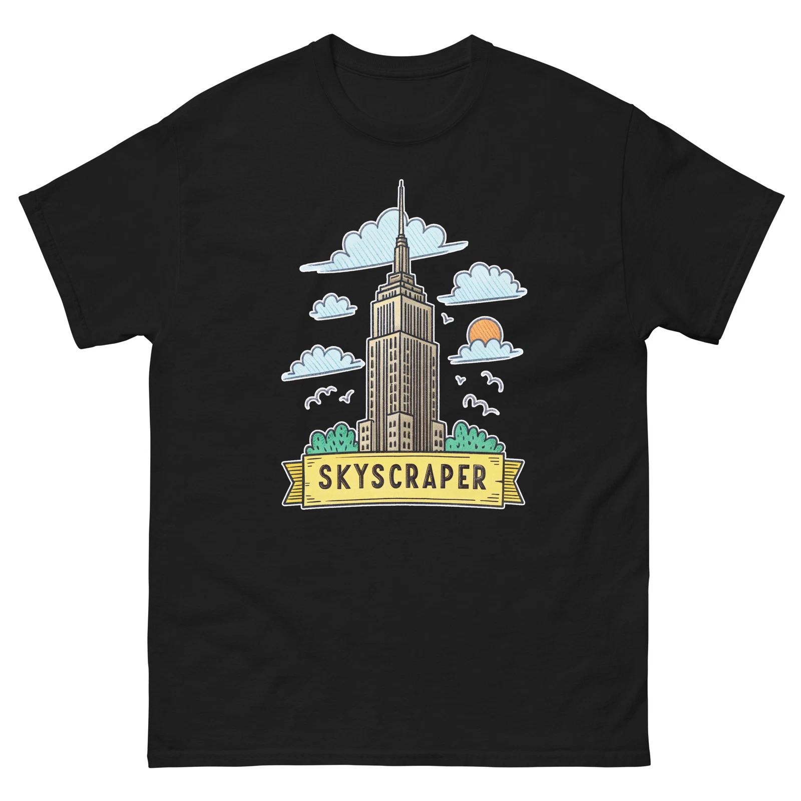 Skyscraper Everyday Location Building Place T-Shirt 2XL