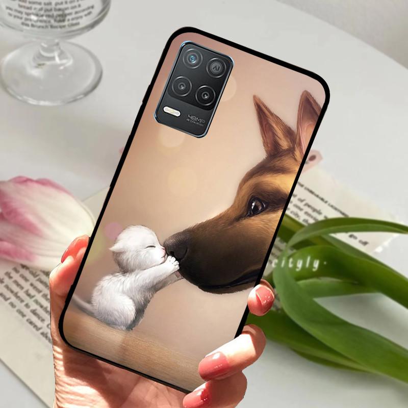 For Realme 8 Pro Case Realme 8i Soft Silicone Cool Cover For Realme 8 5G 8i OPPO Realme8 Pro 8Pro RMX3081 Phone Cases Bumper Bag