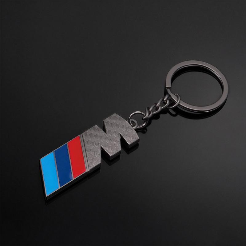 Metal M Logo Car Keychain Keyring For BMW X1 X2 X3 X4 X5 X6 F48 G80 E84 E83 G01 G11 G07 G86 Key Chain Buckle Pendant Accessories bzdn55