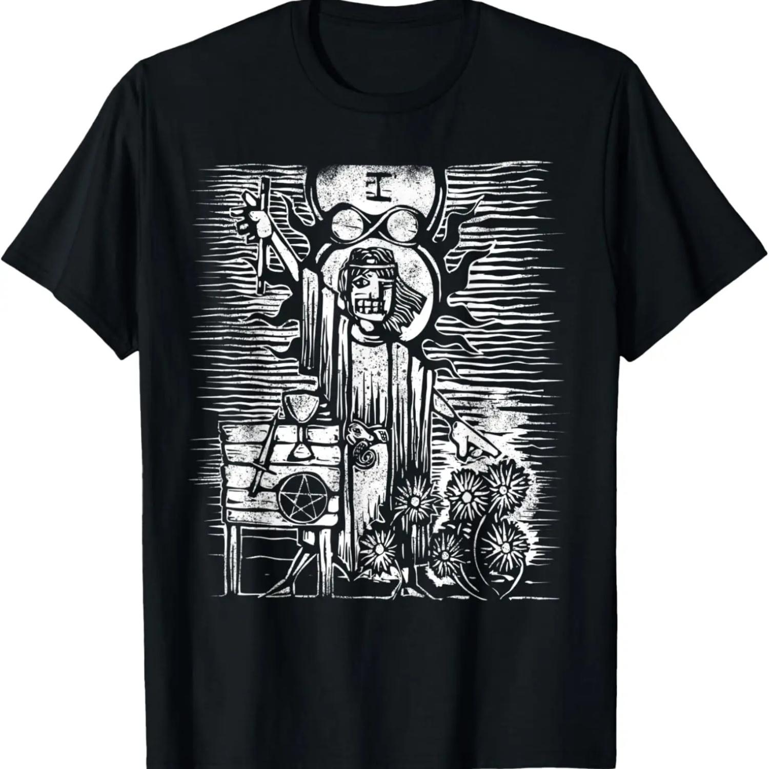 

The Magician Love Tarot Astrology - Blackcraft Clothing Gift T-Shirt S