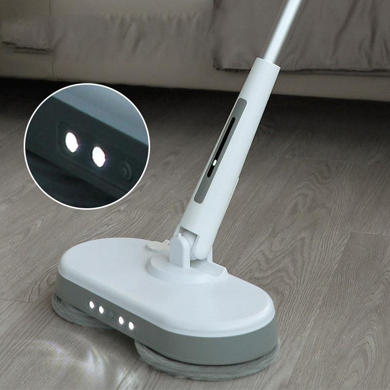 Elektrischer Faulheitswischer Haushalt Elektrischer Kehrer Kabellos Wassersprühfunktion Vollautomatisch Wischen Ohne Dampfwischer All-in-One-Maschine