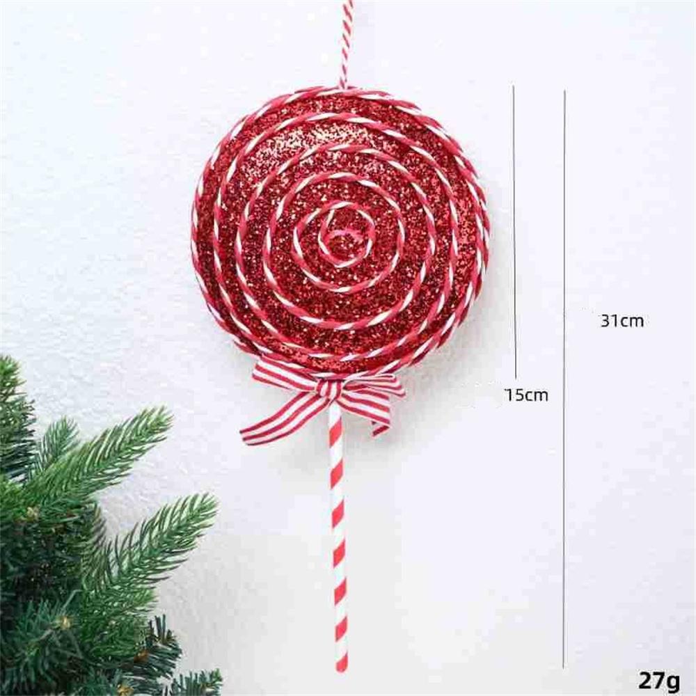 Christmas Canes Red White Foam Christmas Lollipop Candy Cane Boot Xmas Tree Supplies 2025 Xmas Decoration 2025 New Year Decors