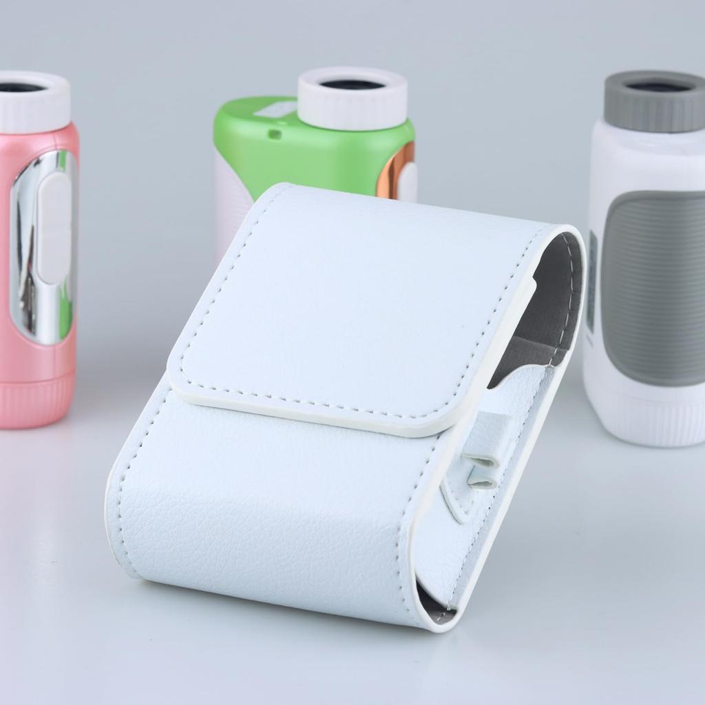 Golf Rangefinder Case HUIOP Golf Rangefinder Case PU Leather Golf Rangefinder Carry Bag with Carabiner
