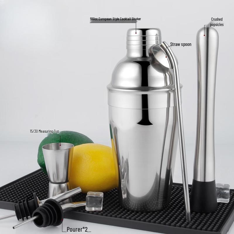 Stainless Steel Cocktail Shaker Set