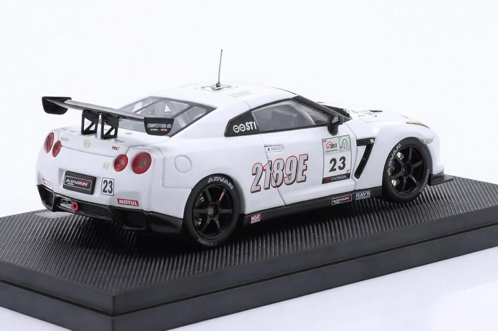 EBBRO Nissan Nismo Super Taikyu 2010 Fuji White 1/43 GT-R (Finished Model)