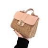 Westlich gewebte Taschen Damen Mode Trend Internet-Berühmtheit Handtasche Stroh Umhängetasche