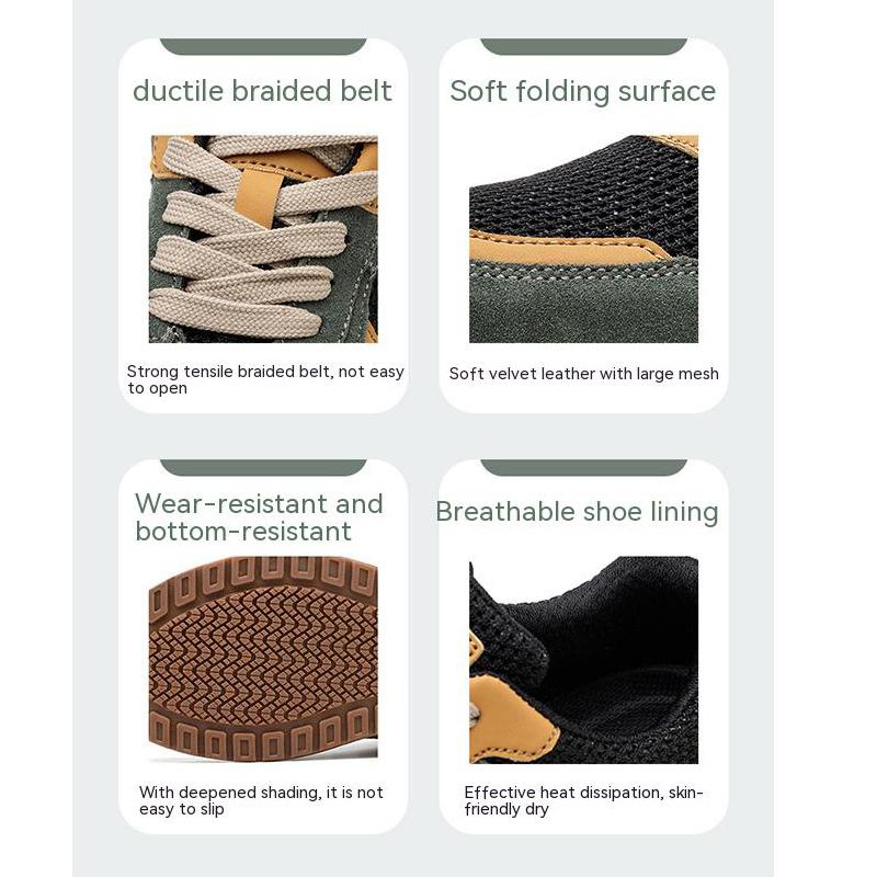 Breathable Safety Shoes Men's Work Boots Anti Shock Steel Toe Puncture-Proof Indestructible Security Shoes Womens Work Sneakers