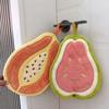 Cute Fruit Shaped Coral Fleece Hand Towels With High Absorbency And Hanging Loop Perfect For Kitchen Bathroom Use