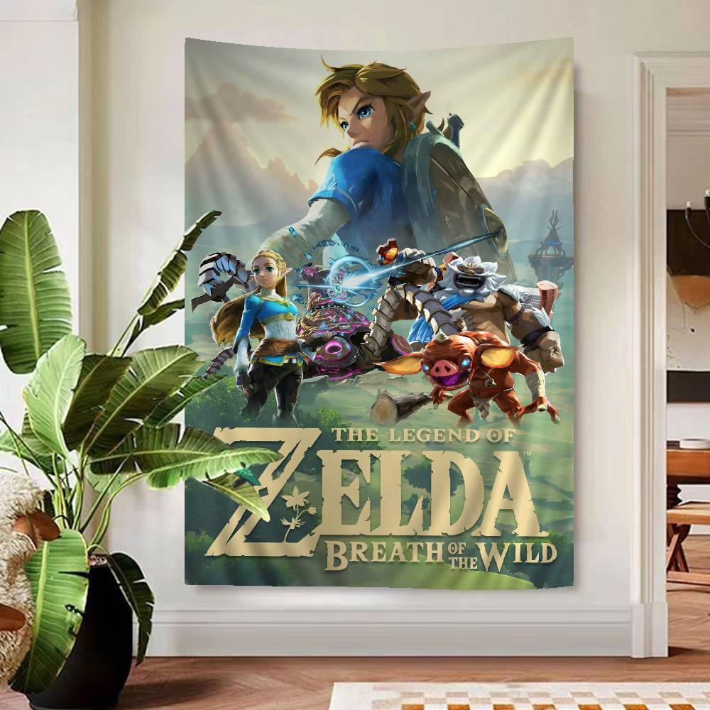 Legend Video Game Zeldas Hippie Wall Hanging Tapestries Bohemian Wall Tapestries Mandala INS Home Decor