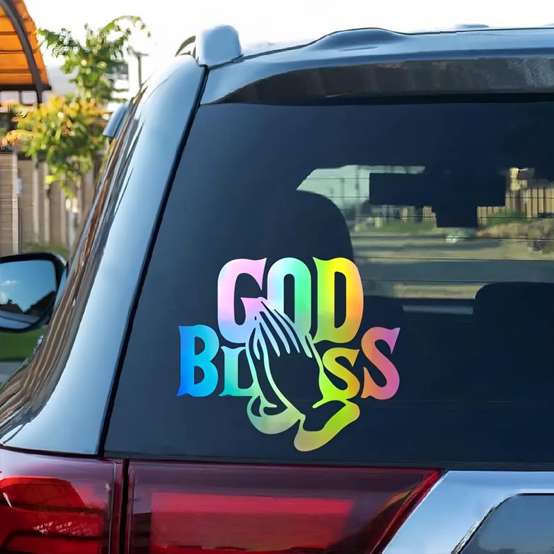 Prayer Jesus Faith Decals & Bumper Creative&funny Stickers for Cartoon Fans&lover,high Quality for Car Trucks Motorcycles