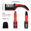 Kitchen 3/4-Segment Knife Sharpener Household Multi-Functional Hand-Held 3/4-Purpose Black Sharpening Stone